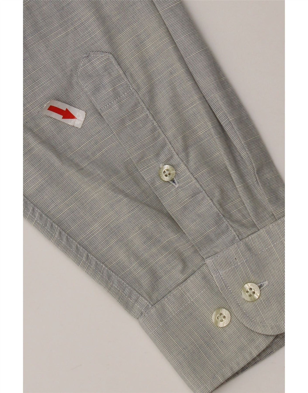 Lacoste Chemise Homme Taille 39 Coton Gris Moyen