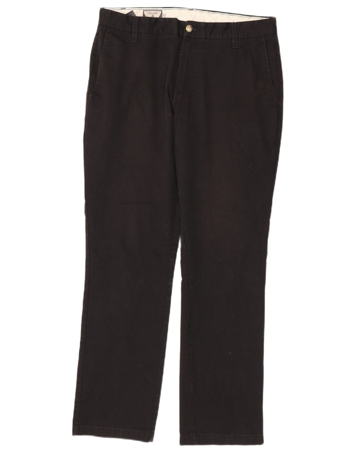 Volcom Pantalon Chino Droit Homme W32 L30 Noir Coton