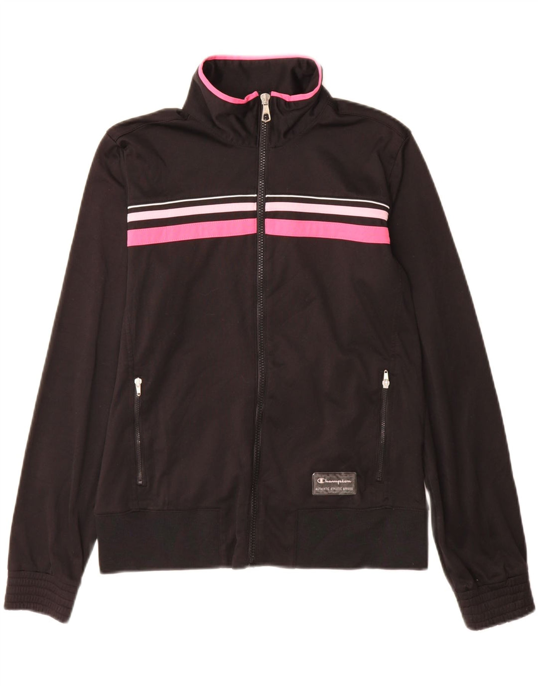 Champion Veste de survêtement Heritage Fit pour femme UK 14 Medium Noir