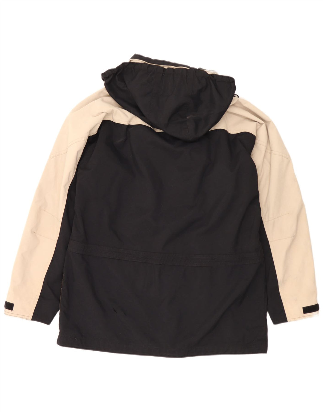 Camel Active Veste coupe-vent à capuche pour homme UK 38 Medium Noir Colourblock