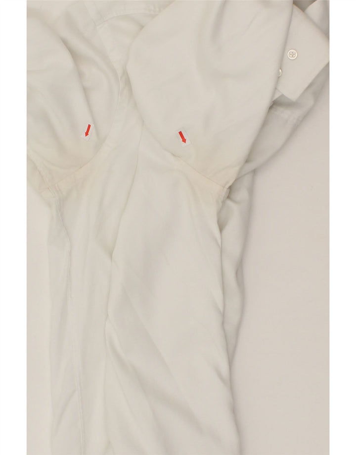 HUGO BOSS Chemise Slim Fit Homme Taille 41 Coton Blanc Moyen
