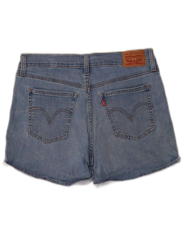 LEVI'S Short en Jean Femme W29 Bleu Moyen Coton