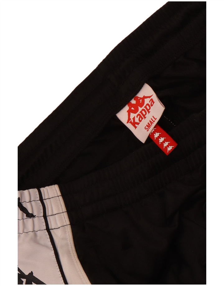 Kappa Pantalon de Survêtement Graphique Homme Joggers Small Noir Colourblock