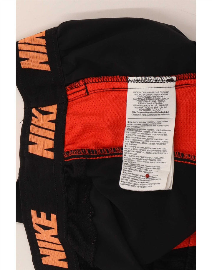 Nike Short de sport pour homme Large en polyester color block noir