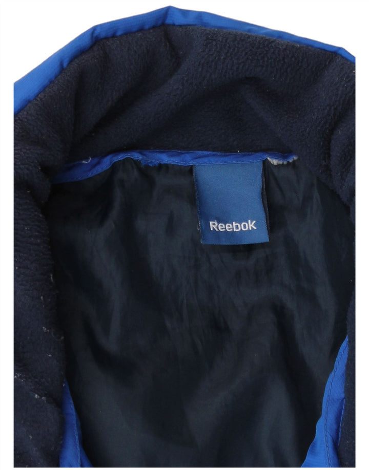 Reebok Veste rembourrée homme UK 42 XL Bleu Polyester
