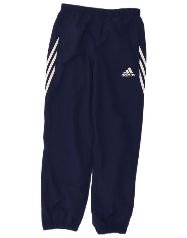 Adidas Pantalon de Survêtement Garçon Joggers 13-14 Ans XL Bleu Marine Polyester