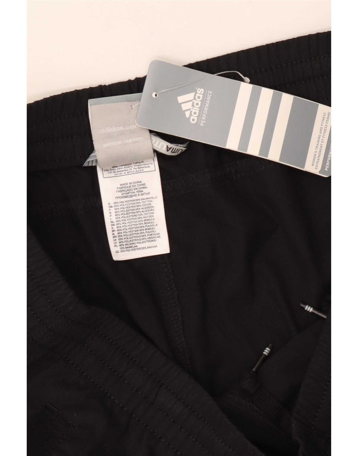 Adidas Climalite Regular Bootcut Pantalon UK 16 Large W34 L31 Noir