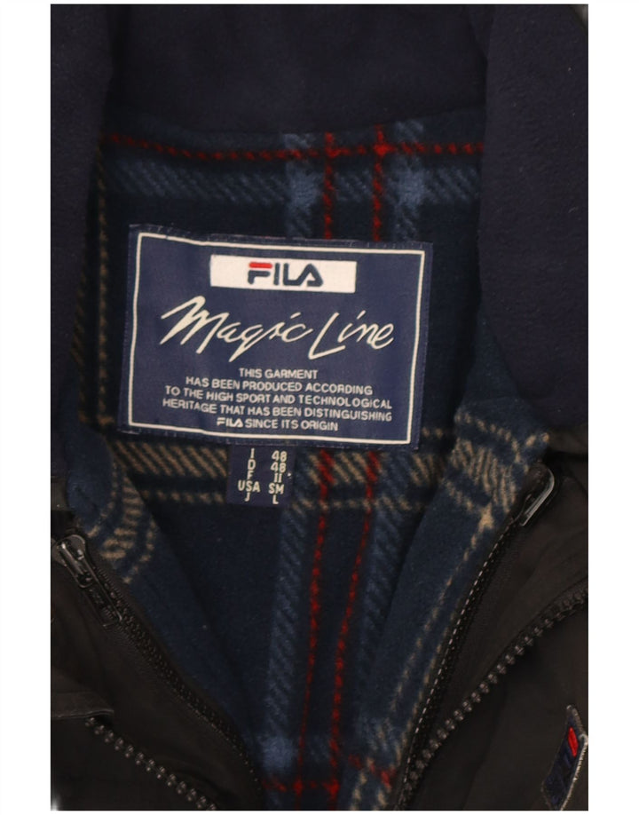 Fila Veste Utilitaire Homme IT 48 Medium Noir Polyester