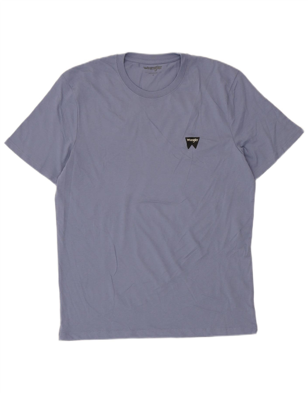 WRANGLER T-Shirt Homme Bleu Moyen Coton