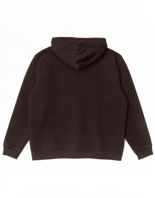 Adidas Pull à capuche zippé pour homme 2XL en coton noir