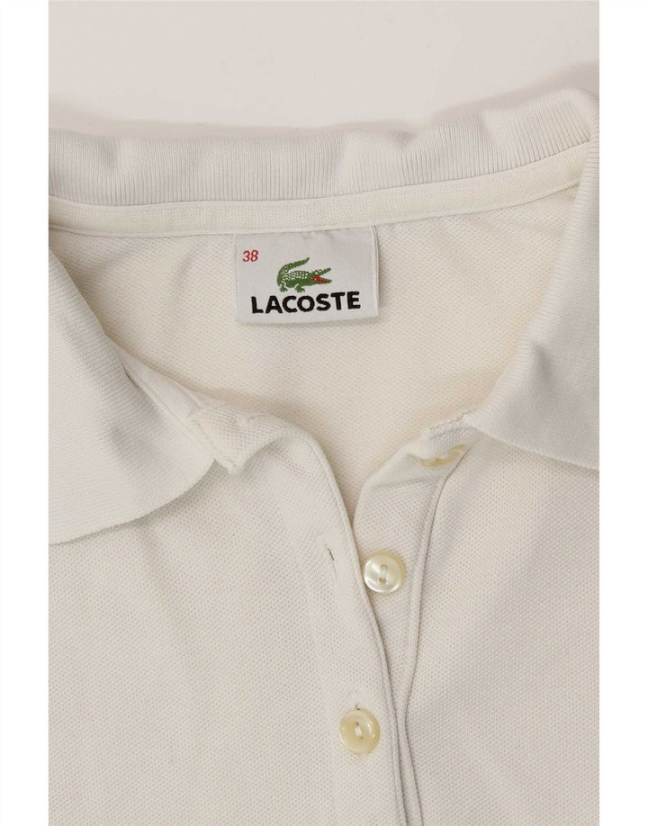 Lacoste Polo Femme Taille 38 Moyen Blanc