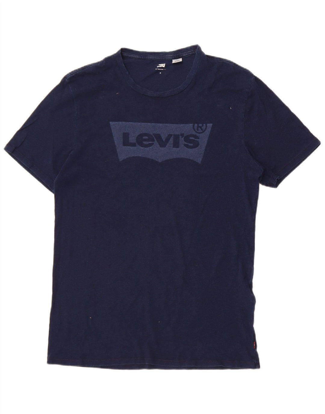 Levi's T-Shirt Graphique Homme Bleu Marine Moyen Coton