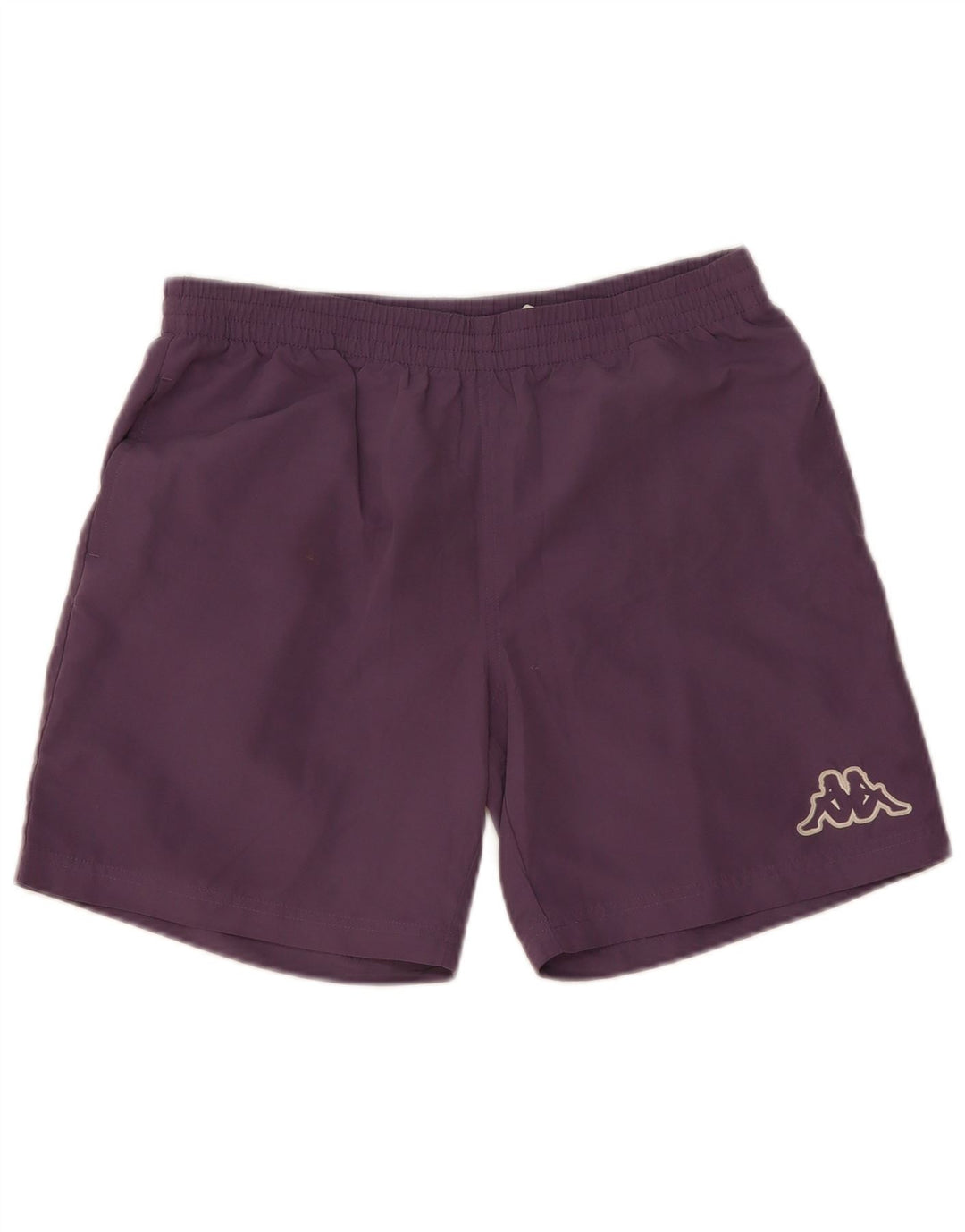 Kappa Short de Sport Homme Violet Moyen Polyester