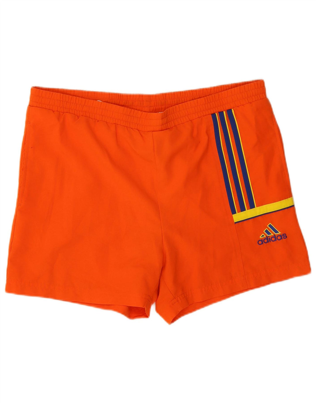 Adidas Short de bain pour homme en polyester orange moyen