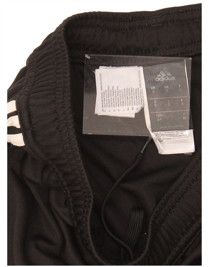 ADIDAS Mens Tracksuit Trousers Small  Black Polyester