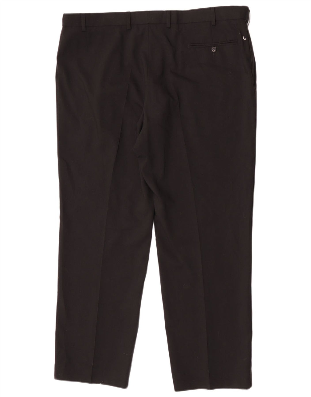 Marks & Spencer Pantalon de costume coupe classique pour homme W40 L29 Laine noire