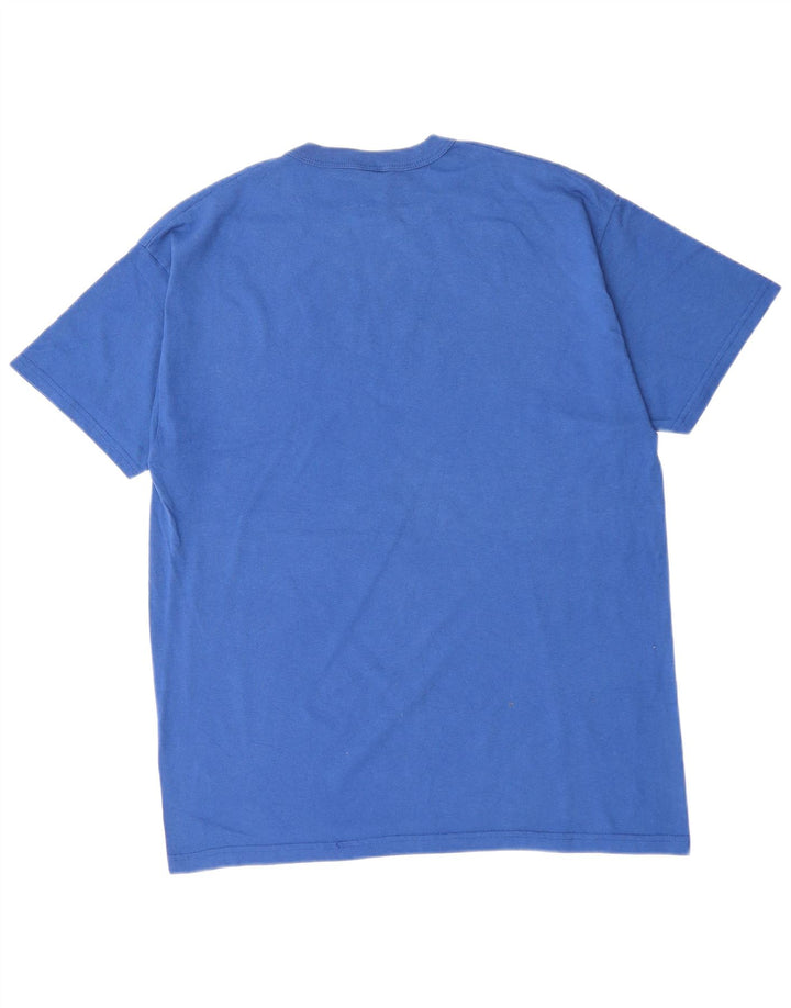 RUSSELL ATHLETIC T-shirt graphique pour homme en coton bleu moyen