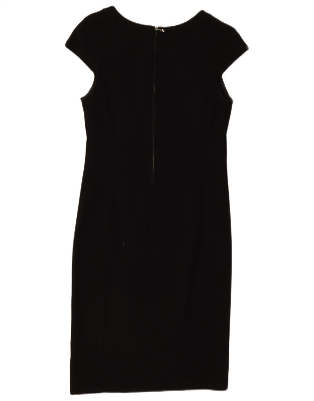 Ted Baker Robe fourreau pour femme Taille 2 Petite Viscose noire