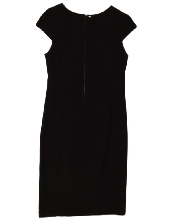 Ted Baker Robe fourreau pour femme Taille 2 Petite Viscose noire