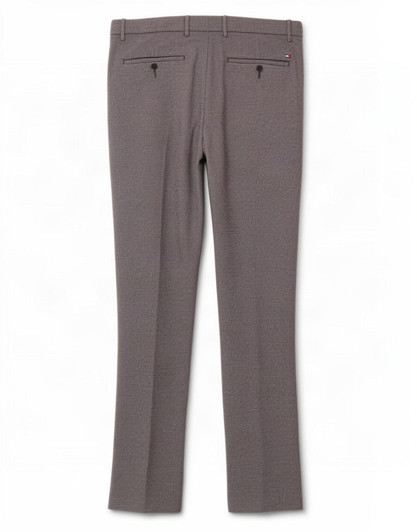 Tommy Hilfiger Pantalon Chino Slim Homme W32 L32 Bleu Marine Polyester