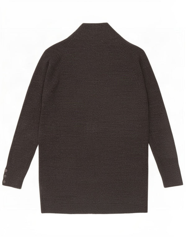 Marks & Spencer Pull cardigan ouvert long pour femme UK 10 Small Gris