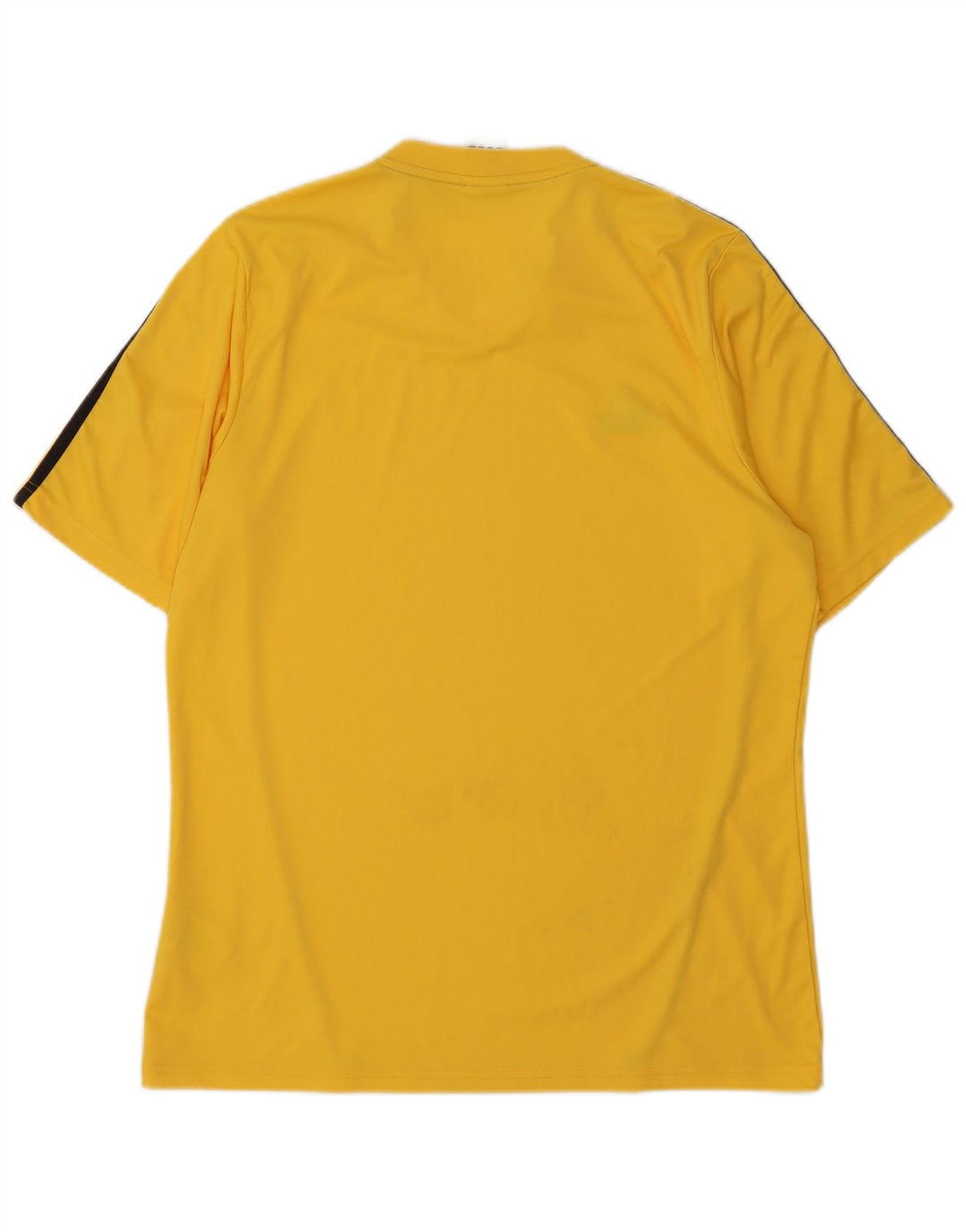 Adidas Hommes Climalite T-Shirt Haut Large Jaune Polyester