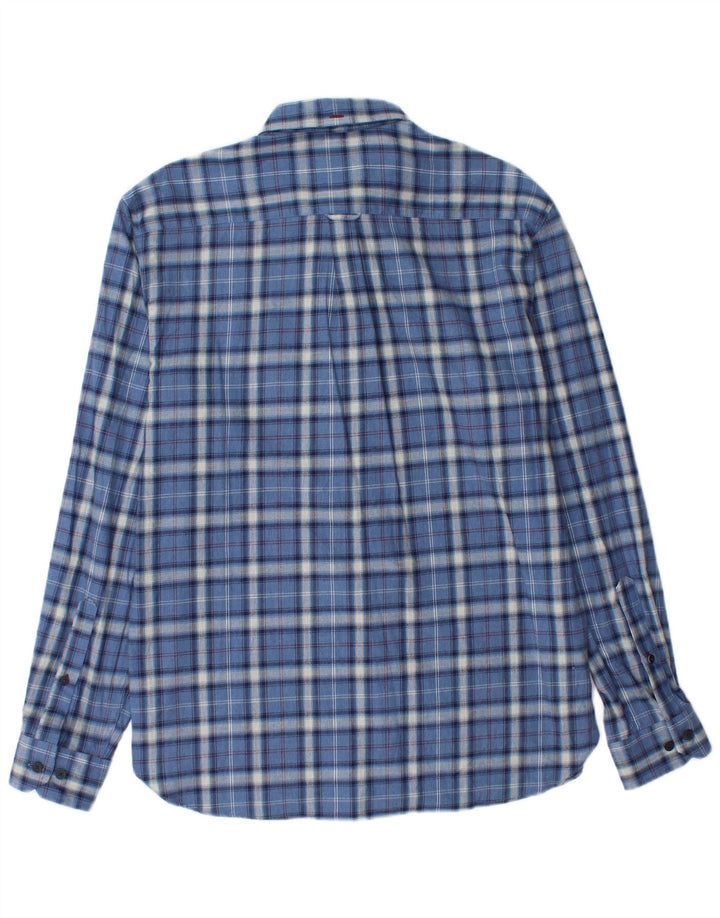 MARKS & SPENCER Chemise Blue Harbour Flannel Homme Bleu Moyen à Carreaux