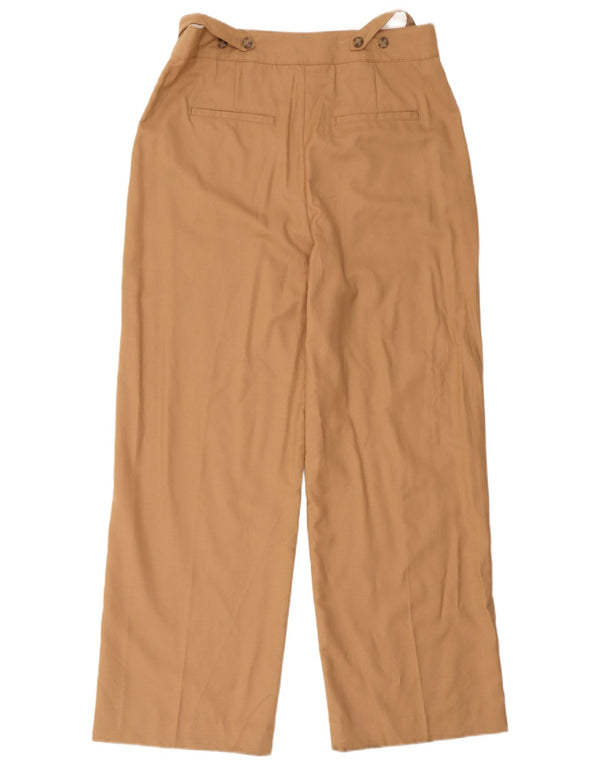 Gant Pantalon Chino Droit Femme UK 18 XL W36 L32 Laine Beige