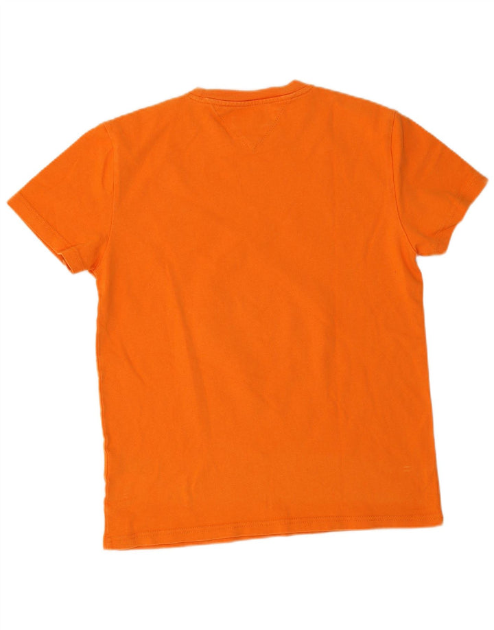 Tommy Hilfiger T-Shirt Homme Petit Orange Coton