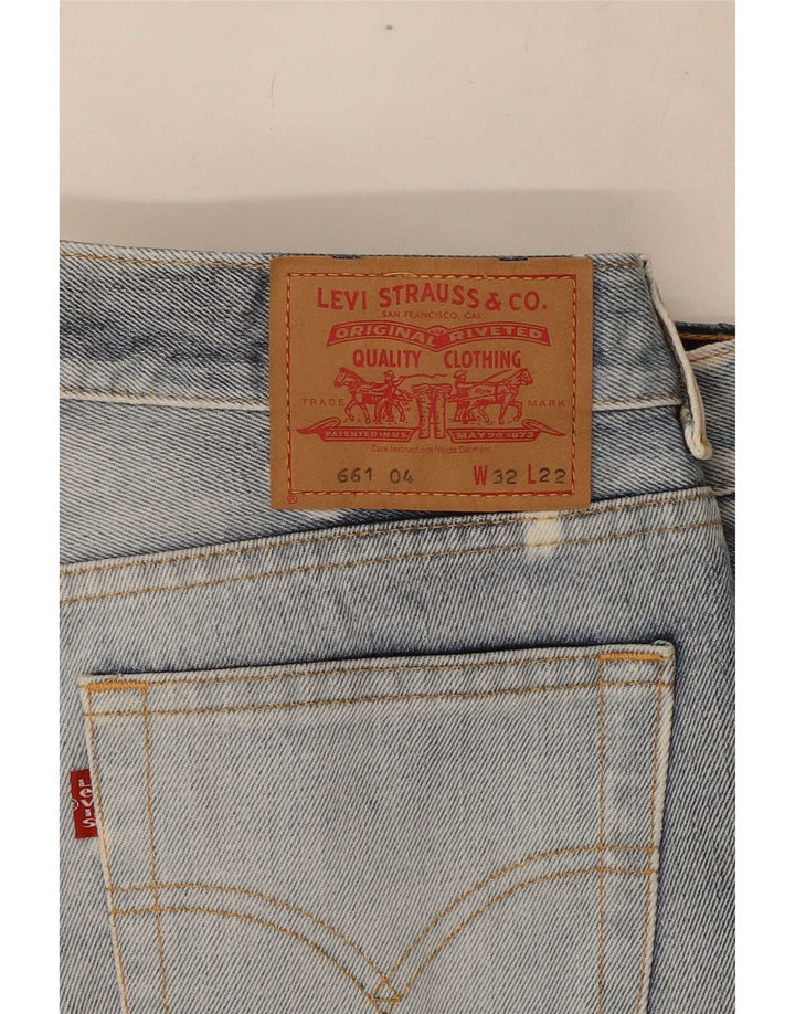Levi's Jean Capri 661 Homme W32 L22 Bleu Marine Colorblock