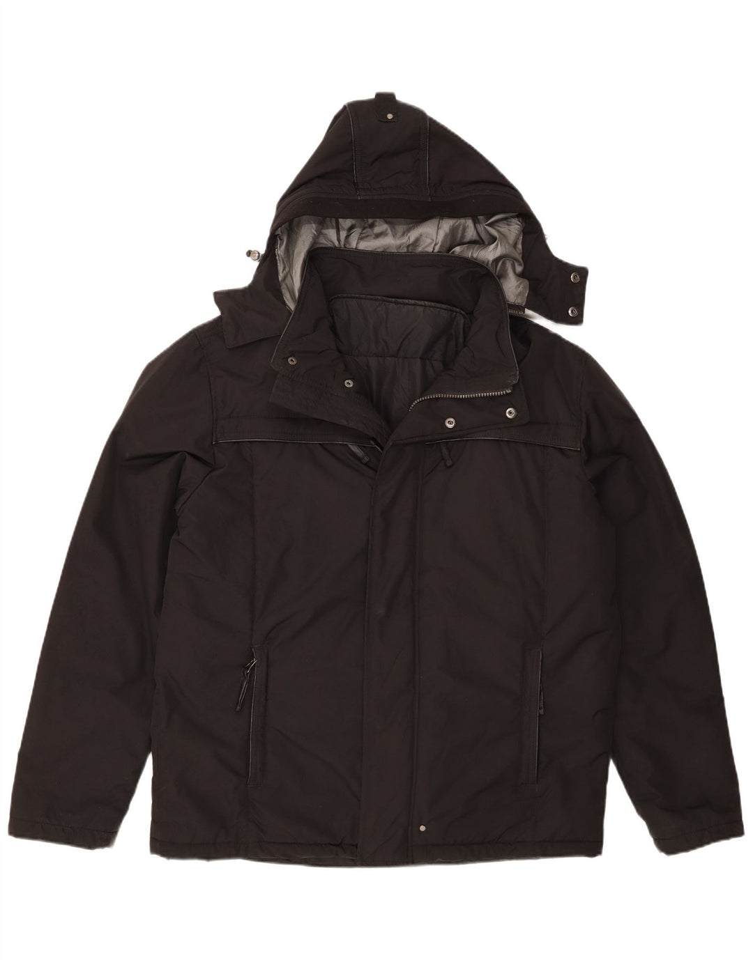 Ivy Oxford Veste matelassée à capuche pour homme IT 52 XL Noir Polyester