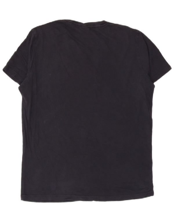 Champion T-Shirt Graphique Homme Petit Bleu Marine
