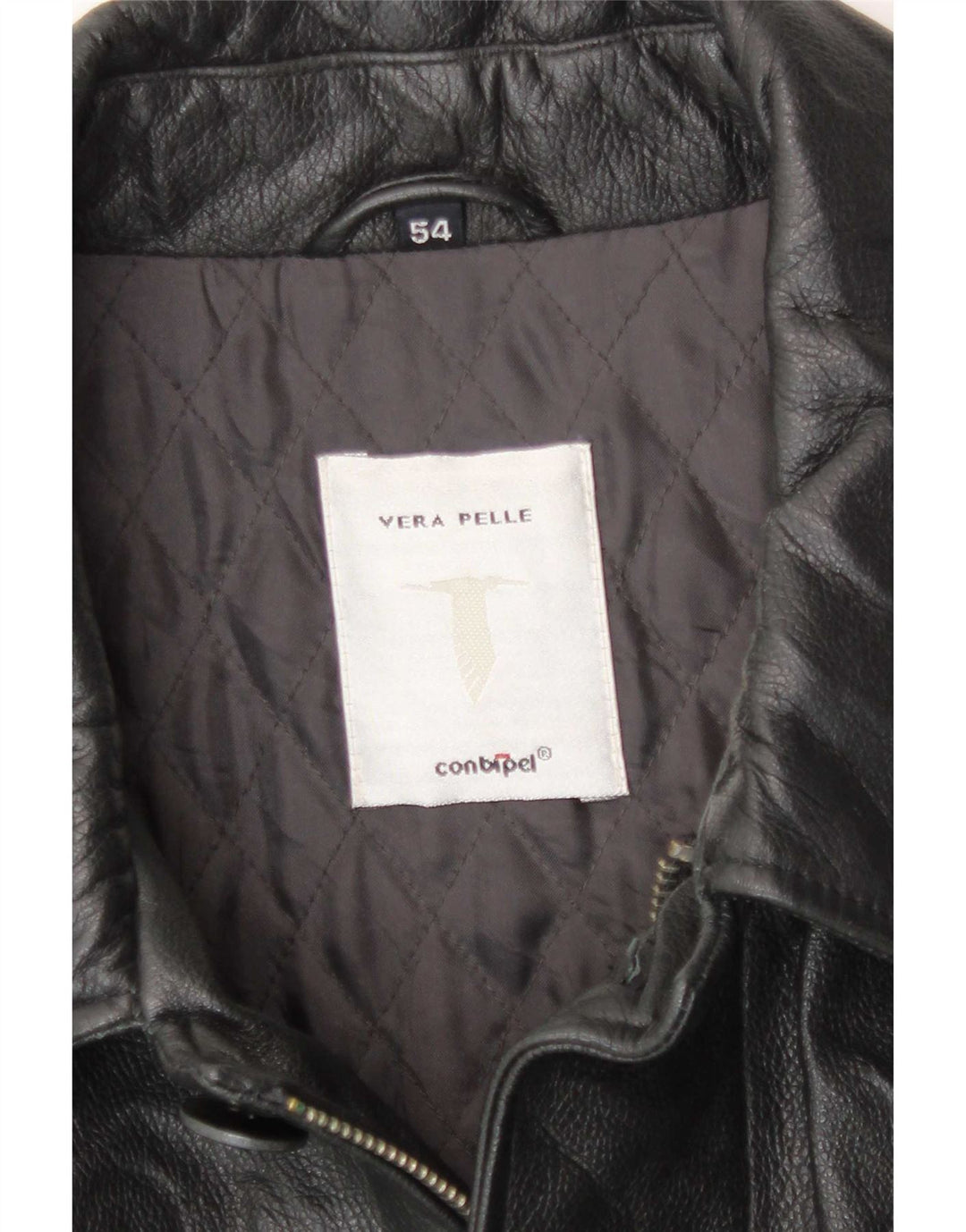Conbipel Veste en cuir homme IT 54 XL Noir