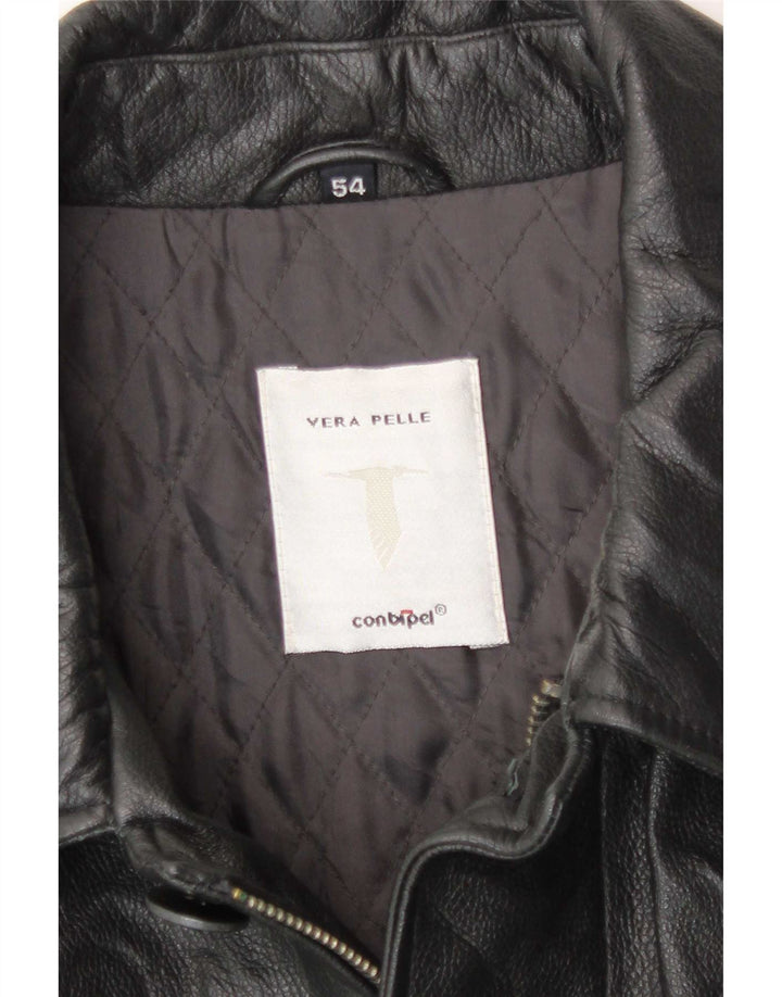 Conbipel Veste en cuir homme IT 54 XL Noir