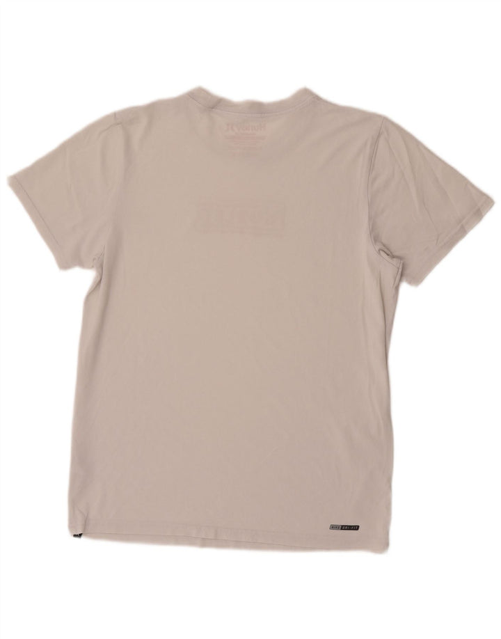 Hurley T-Shirt Graphique Coupe Premium Homme Blanc Moyen Coton