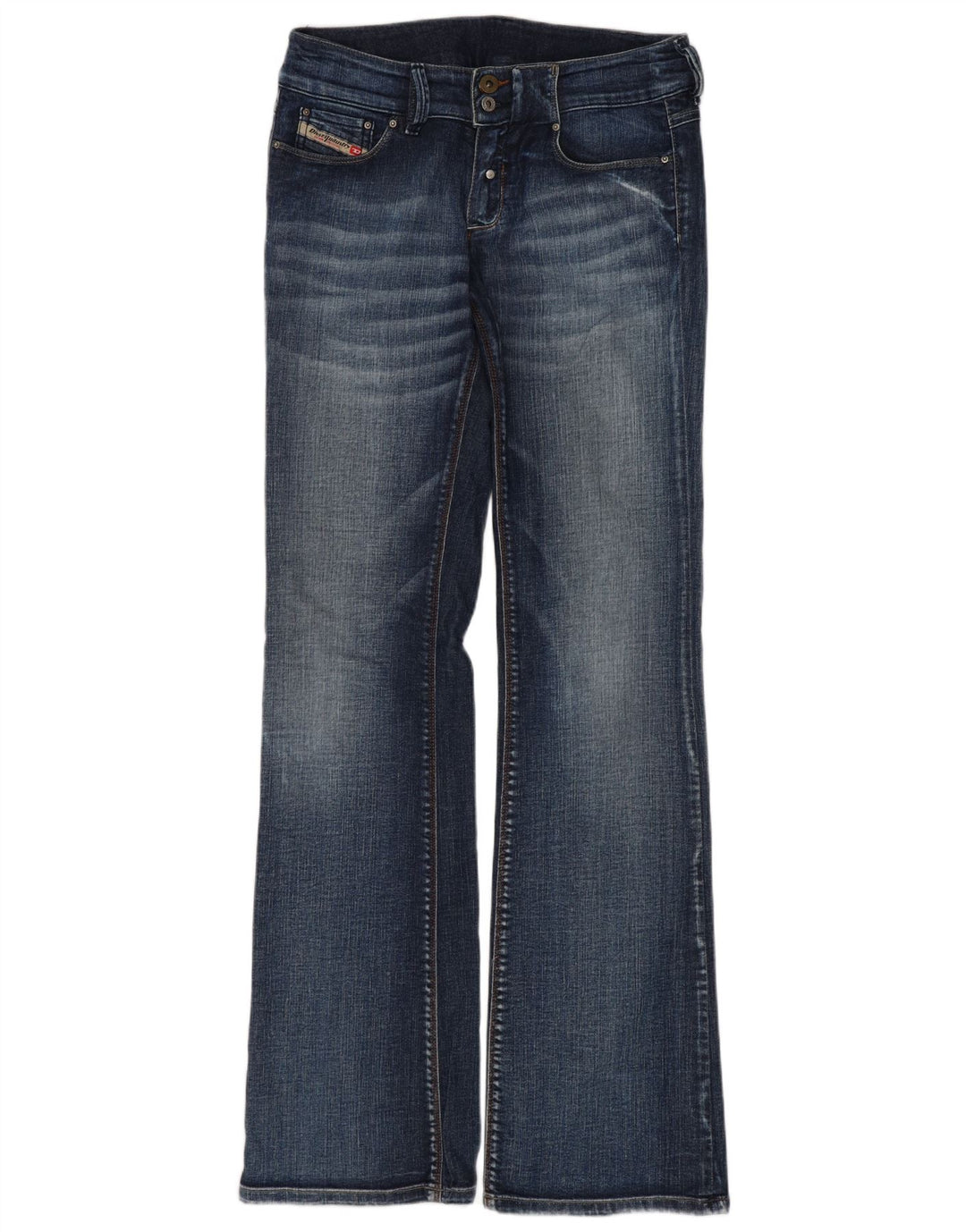 Jean évasé Femme Diesel W28 L32 Bleu Coton