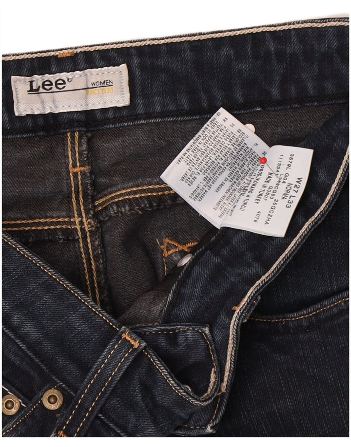 Lee Jean Slim Norma Femme W27 L33 Bleu Marine Coton