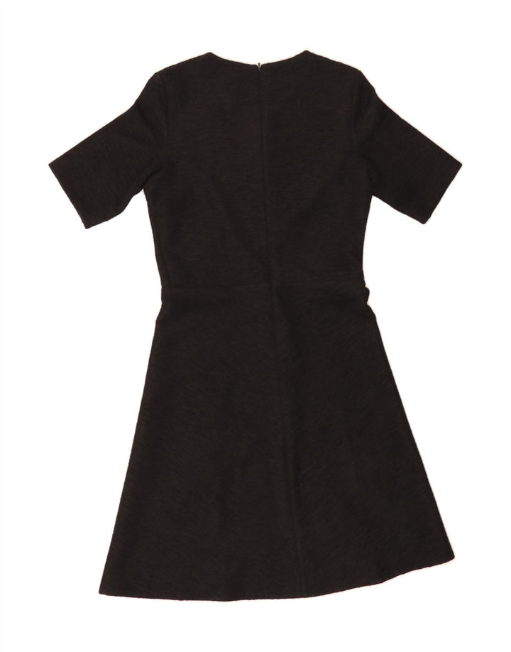 COS Womens A-Line Dress UK 6 XS Black Polyester Vintage Cos and Second-Hand Cos from Messina Hembry 