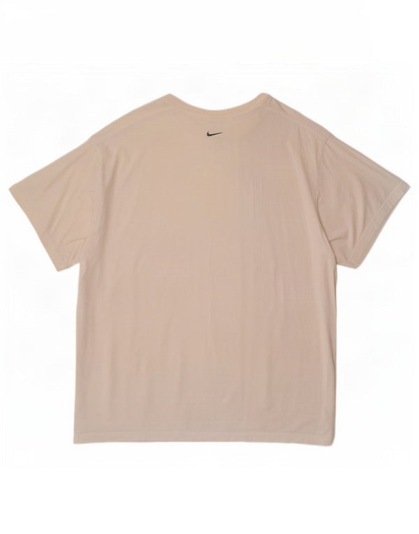 Nike T-shirt pour homme UK 47/48 2XL Blanc Coton