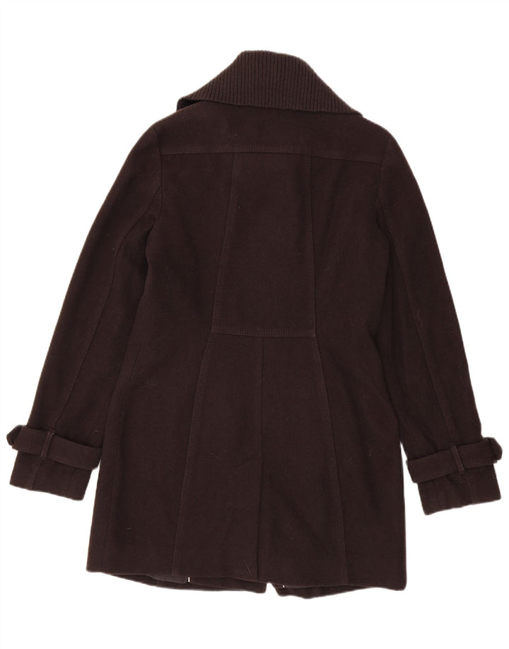 Esprit Caban Femme UK 10 Petite Laine Marron
