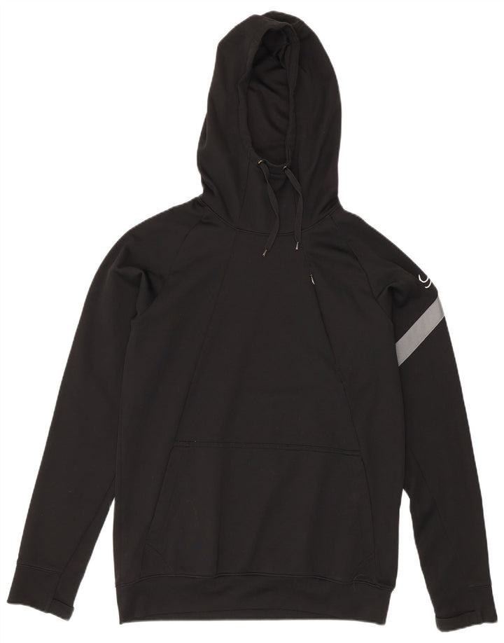Nike Hommes Dri Fit Graphic Sweat à capuche Petit Noir Colorblock Polyester