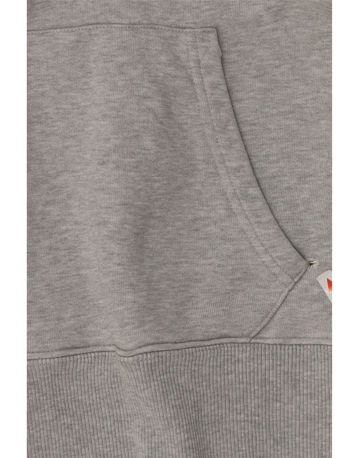 Tommy Hilfiger Pull à capuche pour homme en coton gris moyen