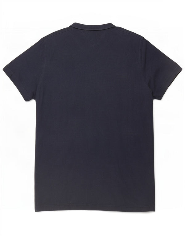 Tommy Hilfiger T-Shirt Homme Haut Large Bleu Marine Coton