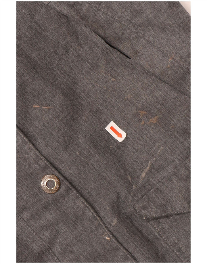 JACK WOLFSKIN Veste Parka à Capuche Femme UK 10 Petit Gris Polyester