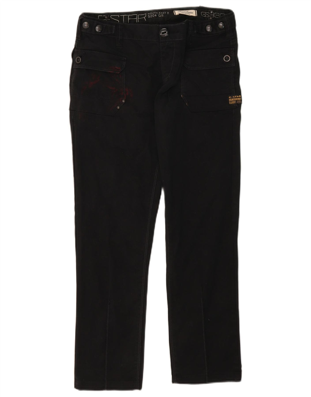 G-Star Jean droit homme W29 L26 coton noir