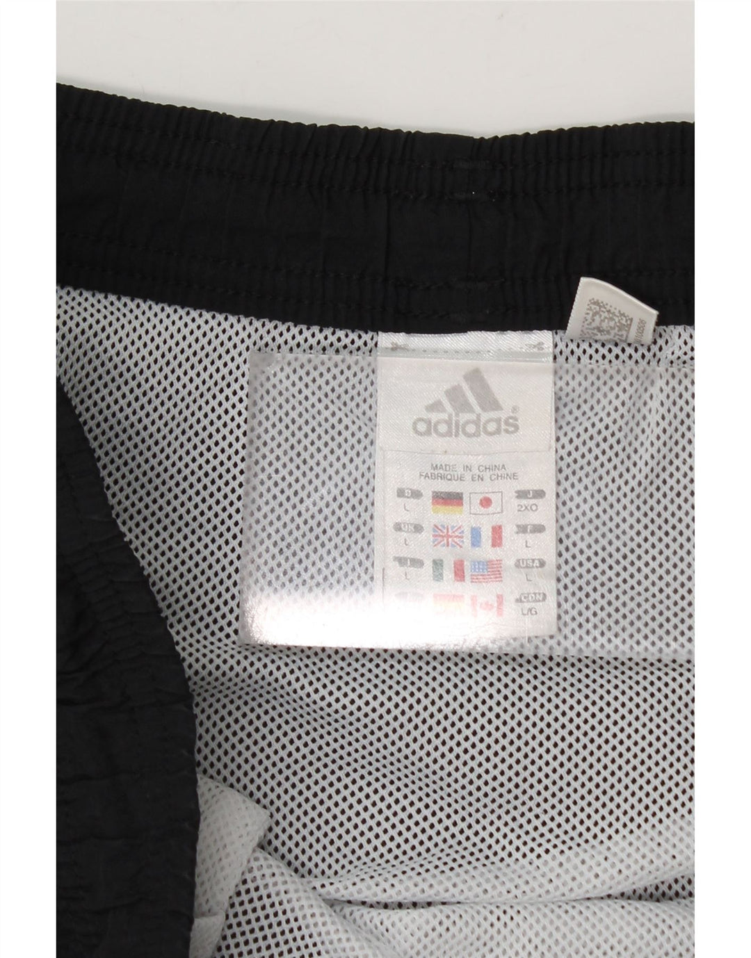 Adidas Short de sport pour homme Large Noir Polyamide