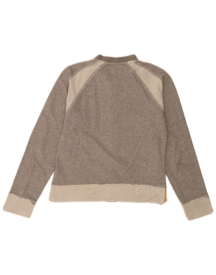 Fila Veste de survêtement pour femme IT 44 Gris moyen Colourblock Sports
