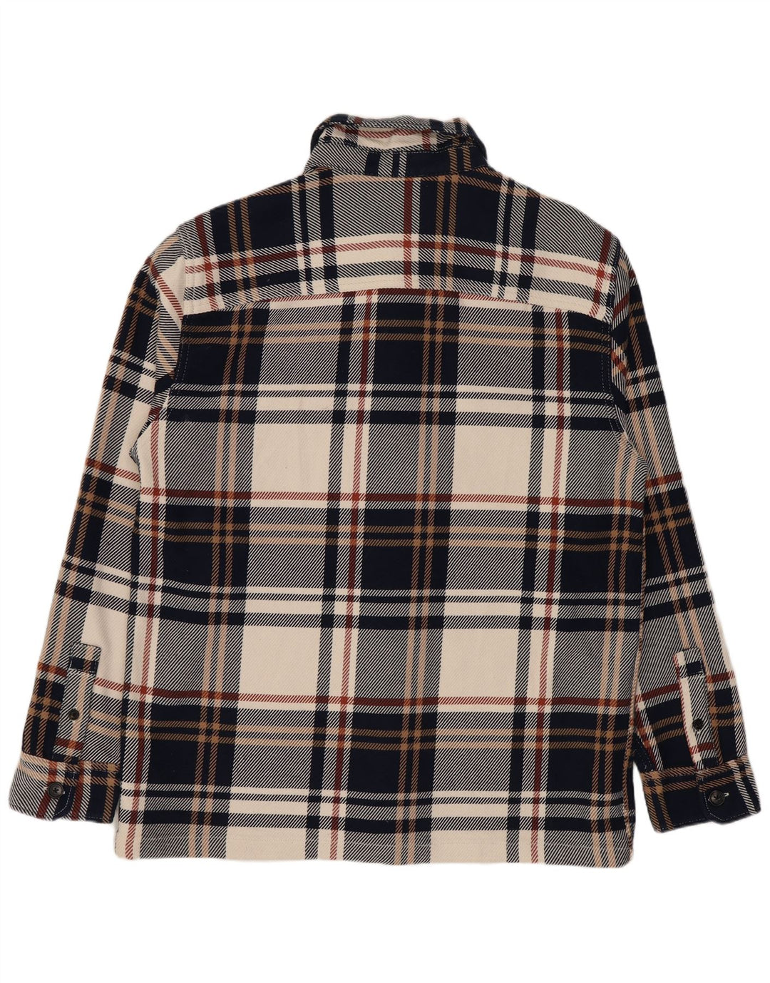 Marks & Spencer Chemise surchemise en flanelle pour homme Grand carreaux multicolores