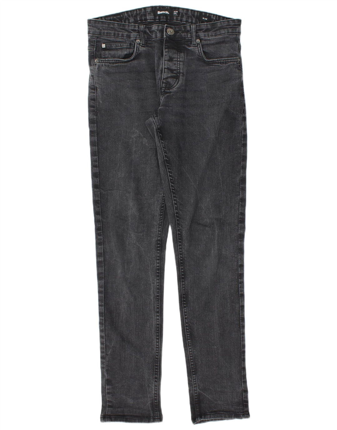 Bench Jean Slim Homme W32 L32 Coton Noir