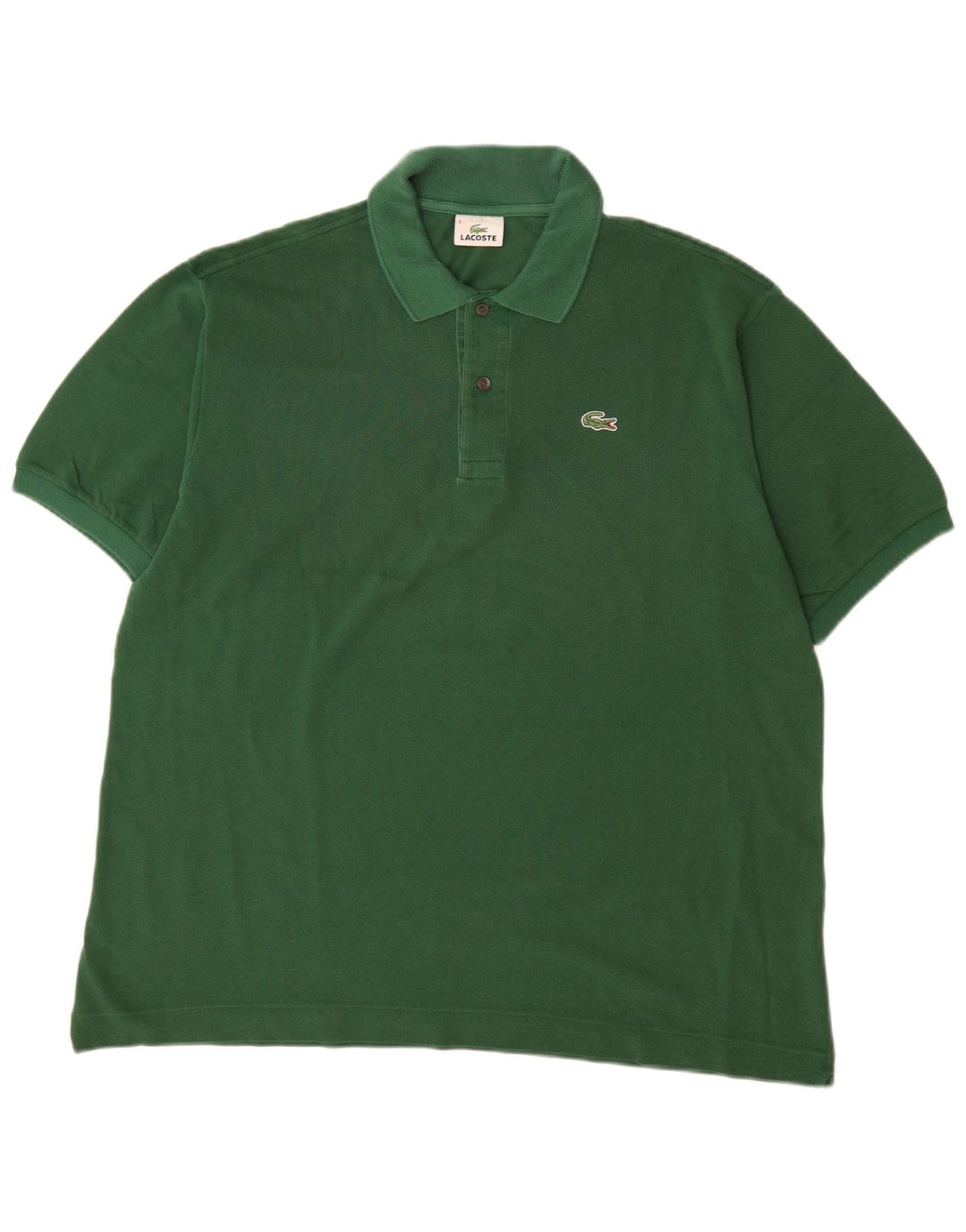LACOSTE Polo Homme Taille 6 XL Vert Coton